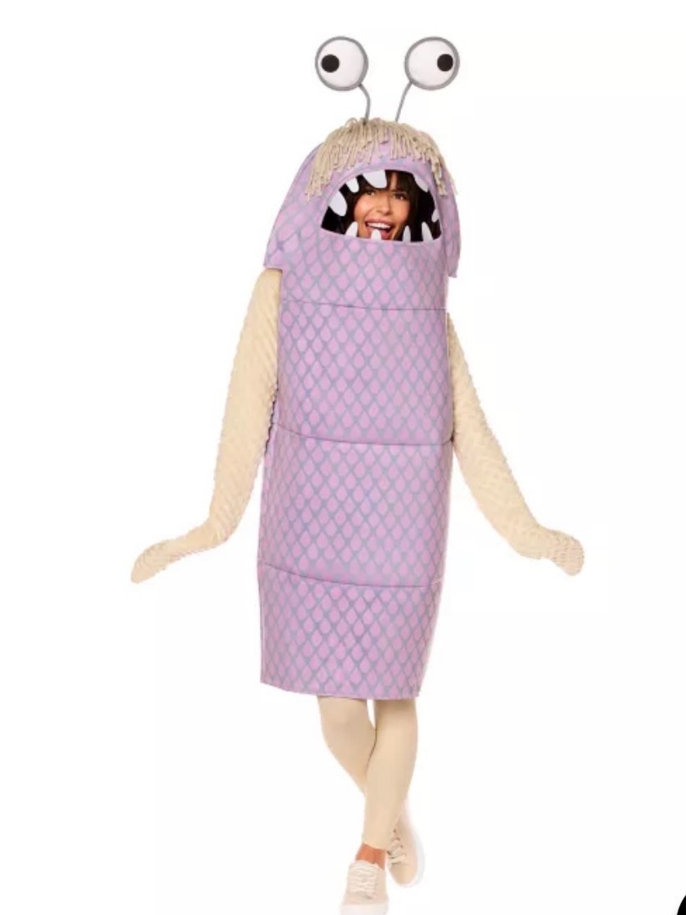 Size Large Adult Boo Monster Costume - Monsters Inc. - WORN ONCE!